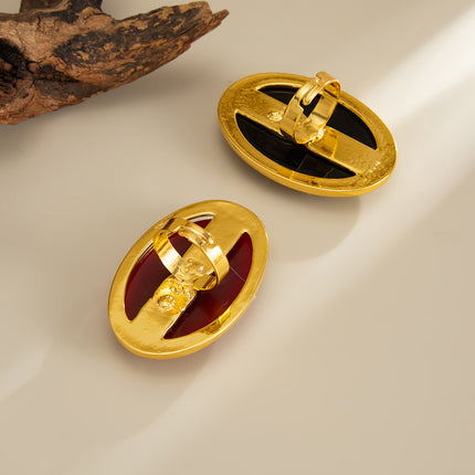 Nuwe Oordrewe Metaal Vintage Ingelegde Edelsteenring, Gepersonaliseerde Soet & Koel Premium Verstelbare Oop Ring