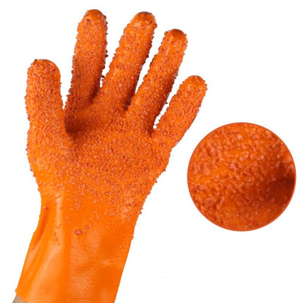 Glove Particles With Pitting And Anti Slip