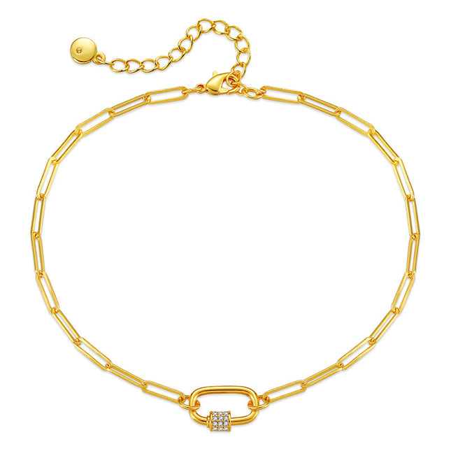 Clip Chain Design European And American Anklet