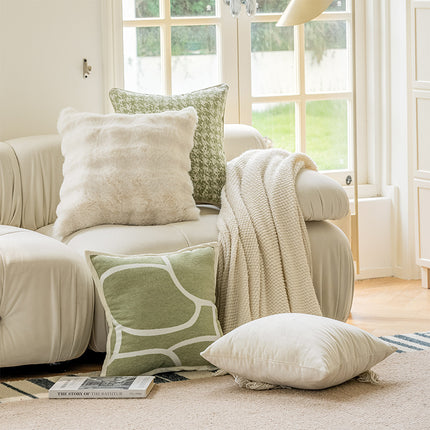 Suiwer Katoen Room Styl Sofa Kussingslope Nordiese Moderne Minimalistiese Sitkamer Kussings