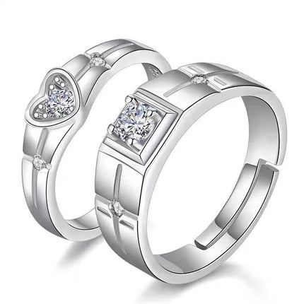 Ringe Opening Trou Simulasie Diamant Ring