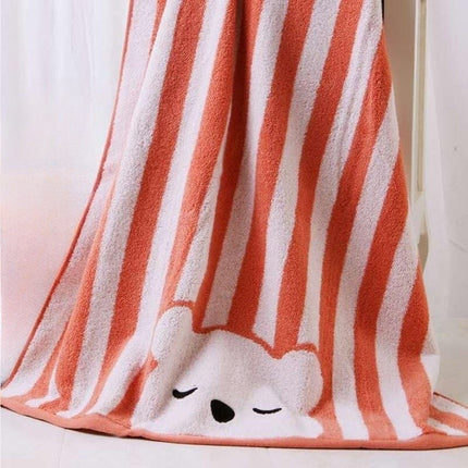 Spotprent-badhanddoek Sag Absorberend Veelkleurige Baba-badhanddoek