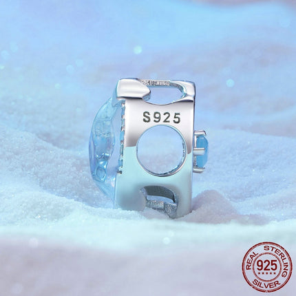Ys En Sneeu Smelt S925 Sterling Silwer Diy Armband Ry Krale
