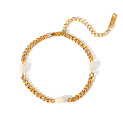 Veelsydige Mode Pêrel-Draaiarmband vir Dames