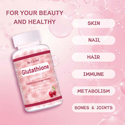 Glutathione Kollageen Gommetjies Kersie