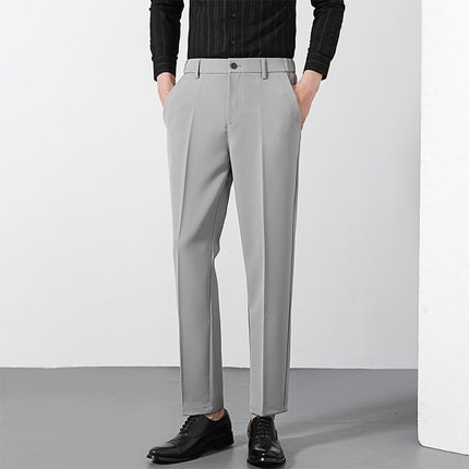 New Suit Pants Men's Ninth Casual Straight Pants