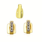 Rhinestone Gold 3PCs