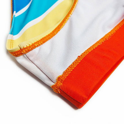 Multi-color Stripe Fashion Trendy Print Holiday Briefs