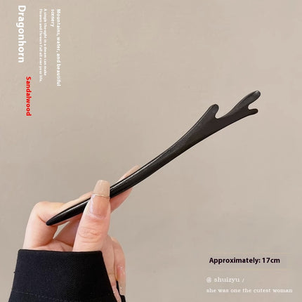 Dress Accessories Hairpin Headwear Antique Style Plate Hairpin