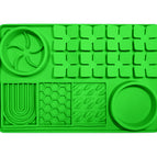 Custom Color / Silicone Pet Slow Food Mat / Rectangular