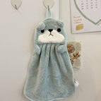 Green puppysmall towel towel / 36x25cm