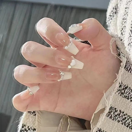 Handmade Wear Armor Classic Old Nail Stickers Fake Nails Removable Finished Product Nail Tip