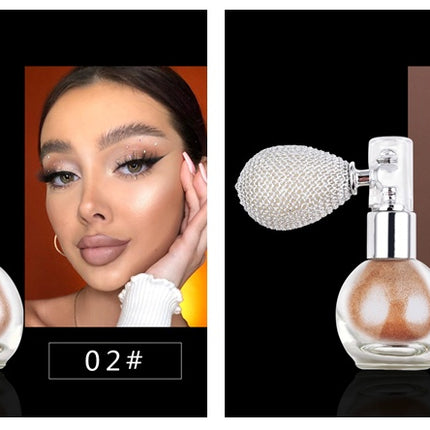 Spray Brightening Glitter Powder Body Powder Highlighter