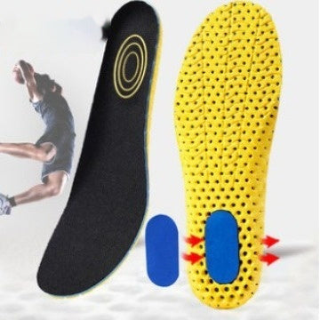 Thickened Shock-absorbing Soft Bottom Universal Breathable Sweat Absorbing Sports Insole