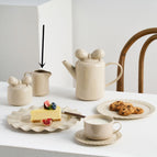 Beige / Milk pot