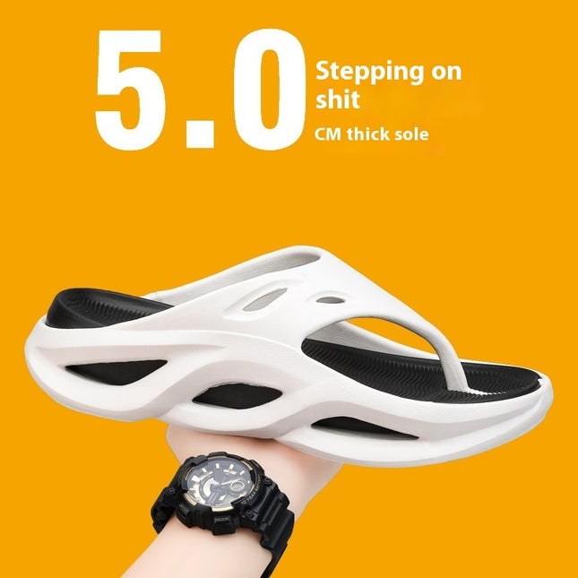 Men's Flip-flops Summer Platform Slippers Beach Shoes