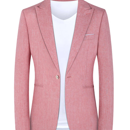 Spring And Summer Casual Men's Western Style Fresh Youthful And Age Reducing Suit