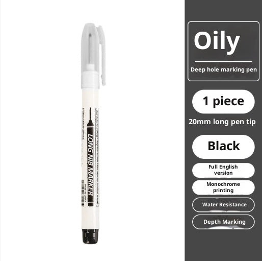 Multi-Color Deep Hole Long Head Marking Pen