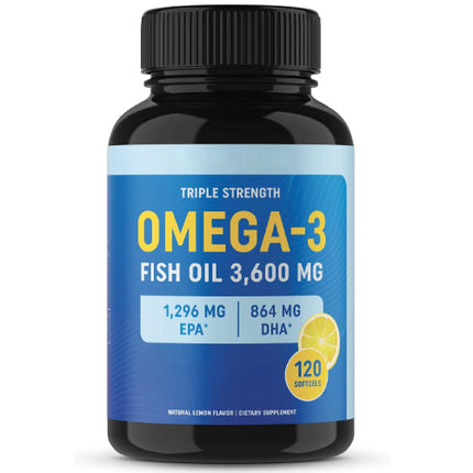 Fish Oil Soft Capsule Lemon Flavor