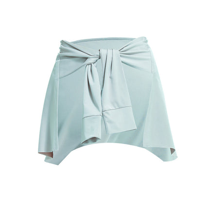 Sports Fitness One-piece Skirt Thigh-length Lace Skirt