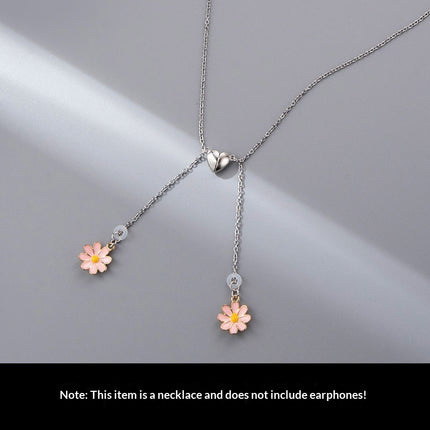 Ruimtevaarder Blom Hanger Oorfoon Anti-Verloor Ketting Brilketting