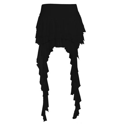 Pure Hot Girl High Waist All-matching Irregular Skirt