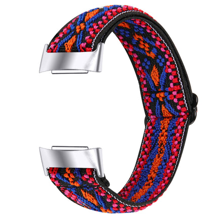All-matching Adjustable Printed Elastic Watch Strap