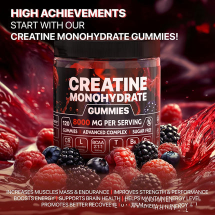 Kreatiengummies En Vitamiene