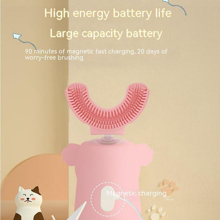 Intelligent Toothbrush Music Voice Guide Children Brushing Teeth