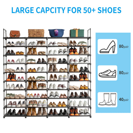10 Layer Shoe Rack
