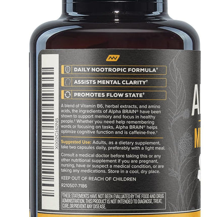Alpha Brain Aanvullingskapsules