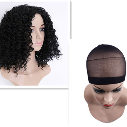 Beautiful short curly wig