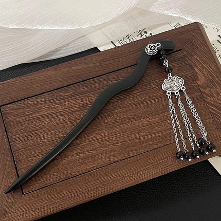 Dress Accessories Hairpin Headwear Antique Style Plate Hairpin