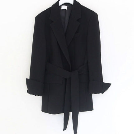 Waist-controlled Lace-up Graceful Suit Jacket Women