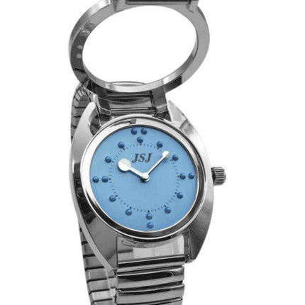 Blind Touch Flip Watch Round