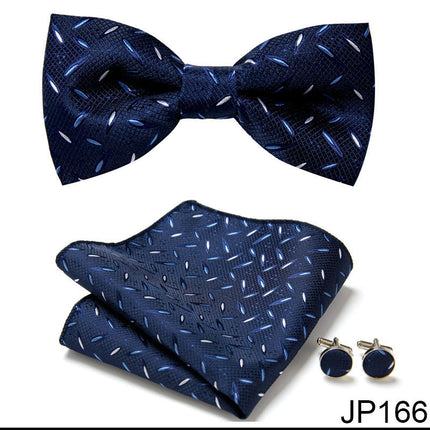 Men's Formal Suit British Korean Bow Tie