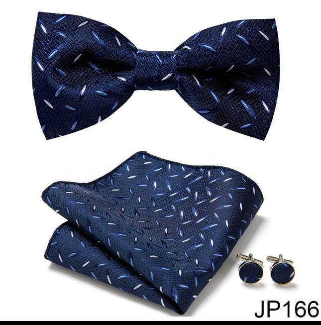 Men's Formal Suit British Korean Bow Tie