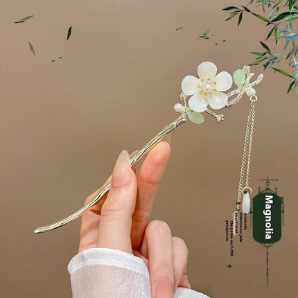 Dress Accessories Hairpin Headwear Antique Style Plate Hairpin