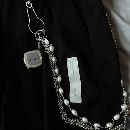 Metaal Pêrel Middelketting Mansbykomstighede Broekrits