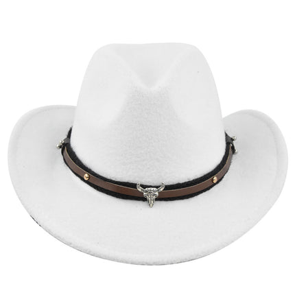 Cowhead Western Cowboy Hat Cornice