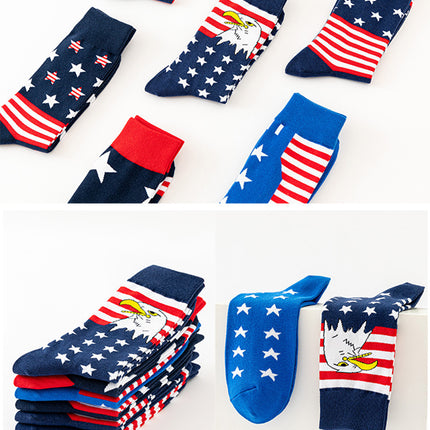 European And American Men's Plus Size Knee-high Sports Socks