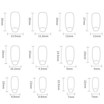 Fake Nails Stars And Moon