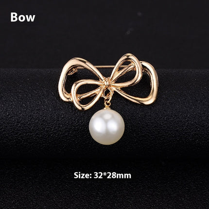 Small Bow  High-end Corset Sewing Free Shirt Anti-exposure Button