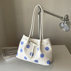 White With Blue