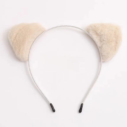 Cute Face Wash Hair Bands Female Cartoon Headwear Hair Band Headband Apply
