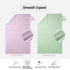 Purple Green L / Free Size
