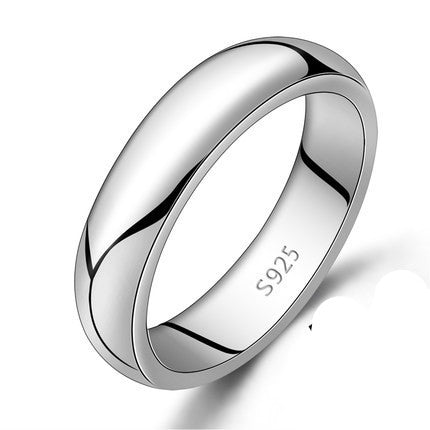 925 Silwer Ring Manlike Wysvinger Pinkie