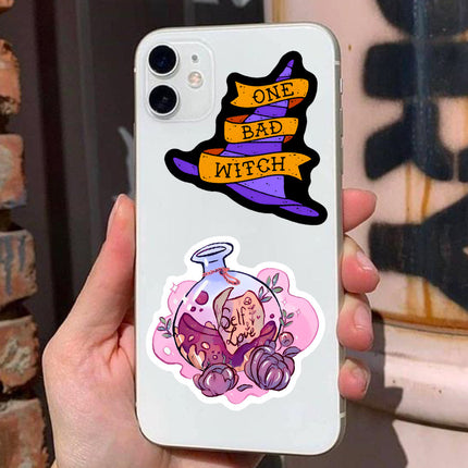 50 Pieces Of Luggage Compartment Waterproof Graffiti Stickers