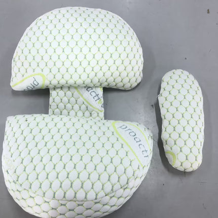 Swanger Vrou Slaap Met Middelkussing En Sy-kussing