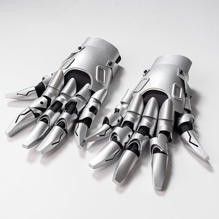 Punk Mechanical Knight Hand Armour Men's And Women's Gloves